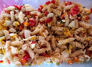 Una foto de Ensalada de fideos