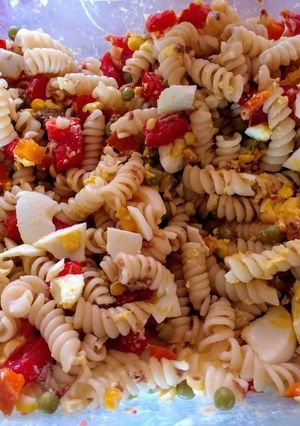 Una foto de Ensalada de fideos