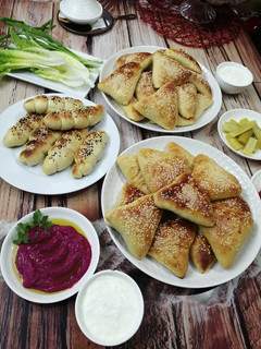 صورة لوصفة معجنات السبانخ