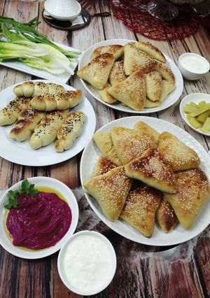 صورة لوصفة معجنات السبانخ