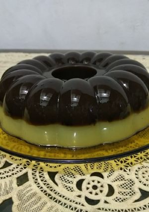 Foto resep Puding bengbeng chocodrink matcha chocolatos