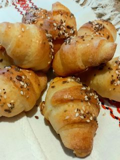 Sós túrós kifli recept fotója