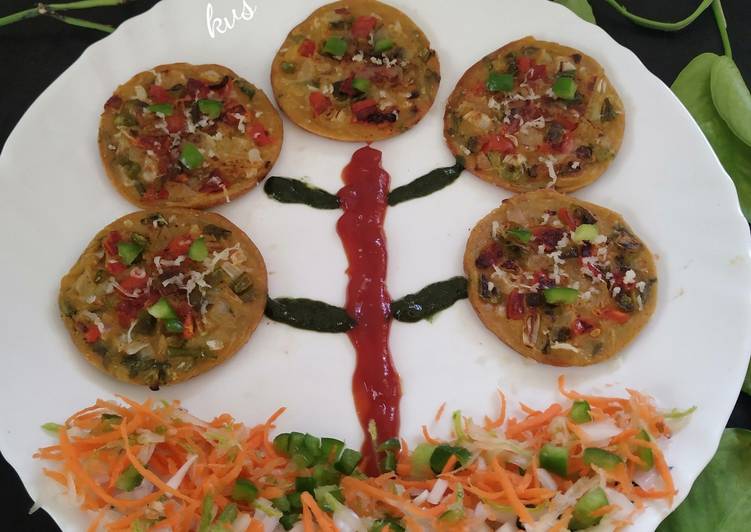 Recipe of Super Quick Homemade Besan Lauki Chilla