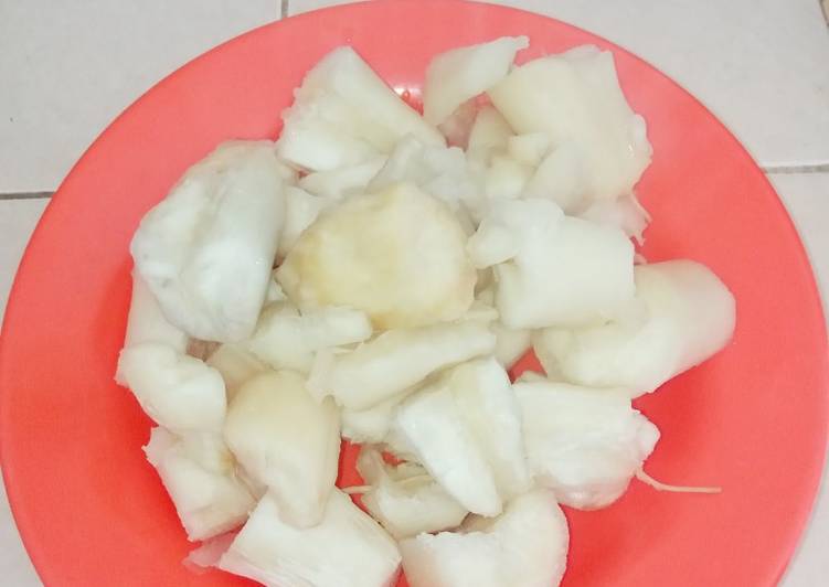 Resep Singkong Rebus Gurih Yang Nikmat