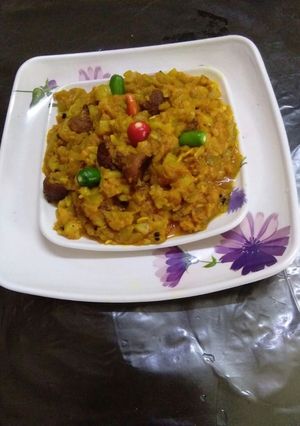 A picture of Bottle gourd curry.