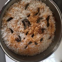 A picture of Seafood pilau.