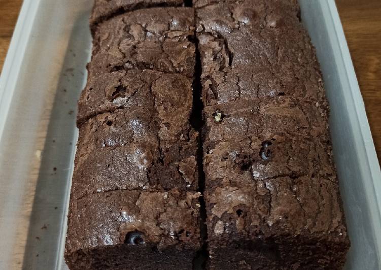 Cara Gampang Menyiapkan Brownies Panggang 2telur Anti Gagal