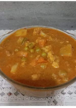 A picture of Veg korma.