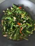 Sauteed Siomak with garlic