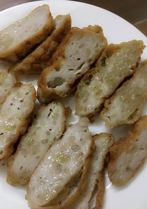 Hình của món Chả cốm.