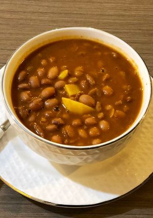 عکسی از دستور خوراک لوبیا چیتی