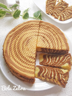 Foto resep Bolu Zebra