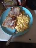 Eggs and bread