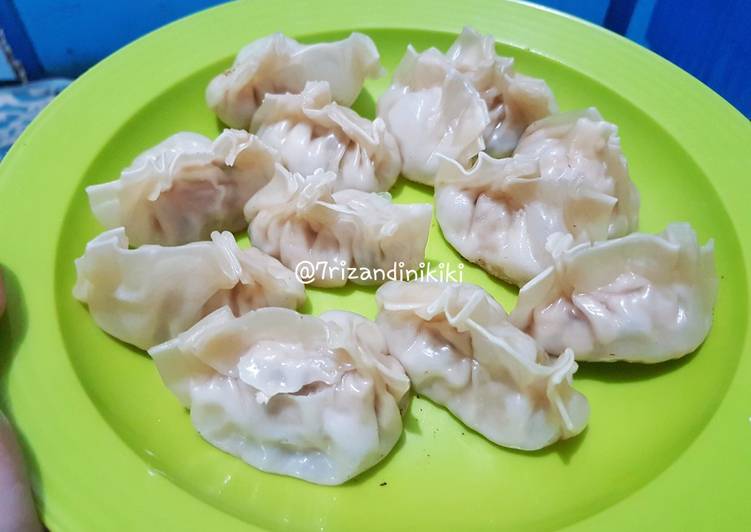 Cara Gampang Menyiapkan Gyoza ayam yang Enak Banget