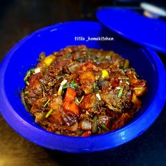 A picture of Fish Manchurian.