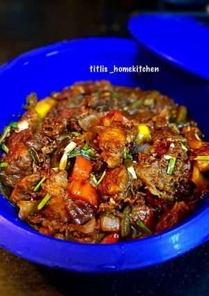 A picture of Fish Manchurian.