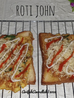 Foto resep Roti John (Roti Tawar)