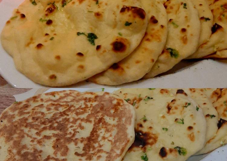 Recipe of Quick Garlic Tawa Naan