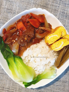 [🐃牛肉] 紅酒牛肉香雅飯Hayashi Rice 的食譜成品照片