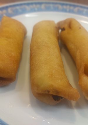 Una foto de Rollitos de primavera