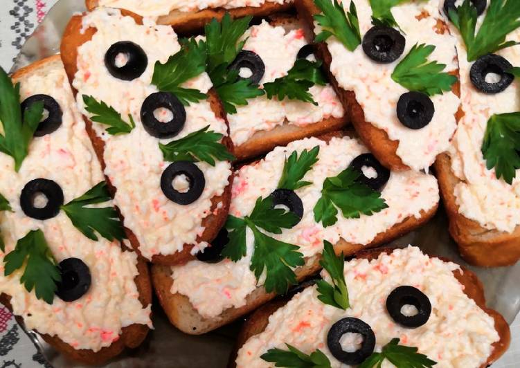 Закусочные бутерброды