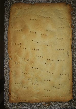 Meggyes pudingos pite recept fotója