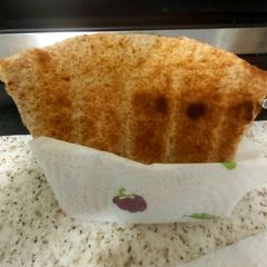 My Toasted Ham Cheese & Onion Wrap 😋 A picture of My Toasted Ham Cheese & Onion Wrap 😋.