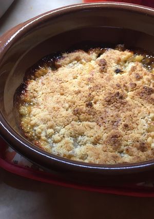 Une photo de Crumble de poire
