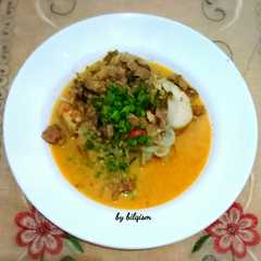 รูปของ Lontong Campor khas Madura (Sumenep)