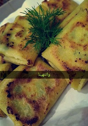صورة لوصفة فطاير مقليه