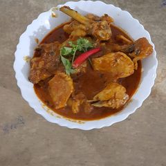 A picture of Chicken rasam.