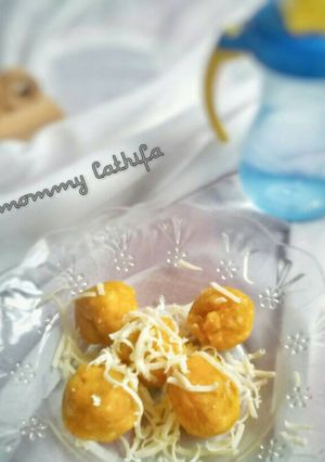 Foto resep Ubi jalar Keju (cemilan bayi 9+)-MPASI