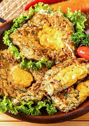 Foto resep Resep Bakwan Selada Telur