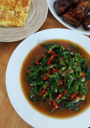 Foto resep Tumis Bayam Kuah