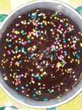 Bizcochuelo Delicioso con cobertura de chocolate