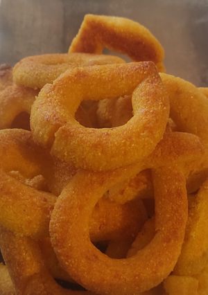 Una foto de Rosquitas de polenta y queso