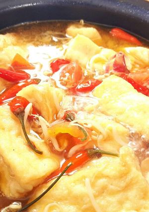Foto resep Sop tahu campur seger