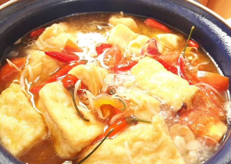 Sop tahu campur seger