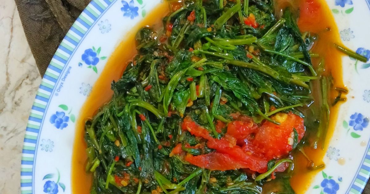 (614) Tumis Kangkung Pedas