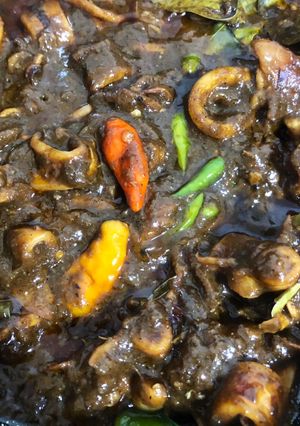 Foto resep Cumi Sambel Item Rawit