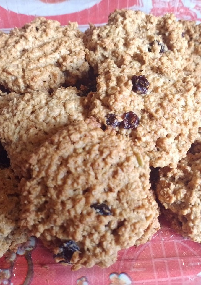Una foto de Galletitas de Avena y Manzana con pasas de uvas