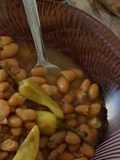 Dulce de frijol y chile güero