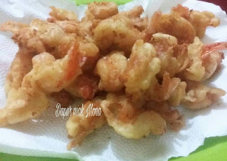 Langkah Mudah untuk Membuat Udang goreng kress! crispy kress! 👍 Anti Gagal