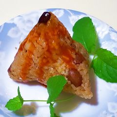 A picture of Homemade Zongzi～Rice Dumplings.