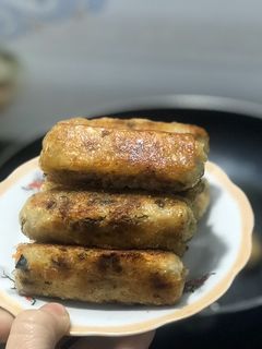 Hình của món Nem rán giòn rụm, không bị khô.