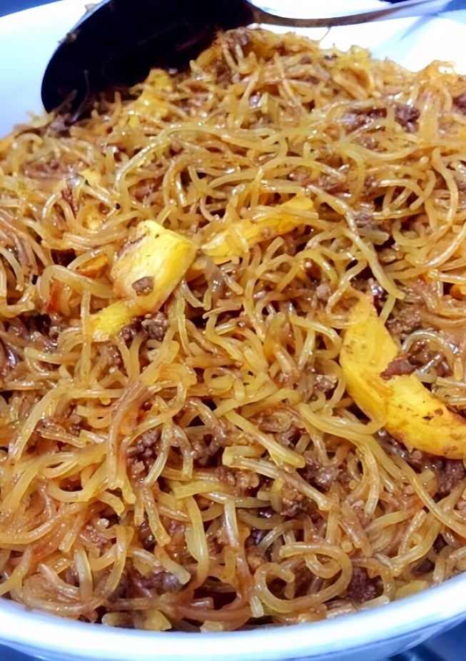 Foto resep Soun Goreng Daging Cincang Kentang