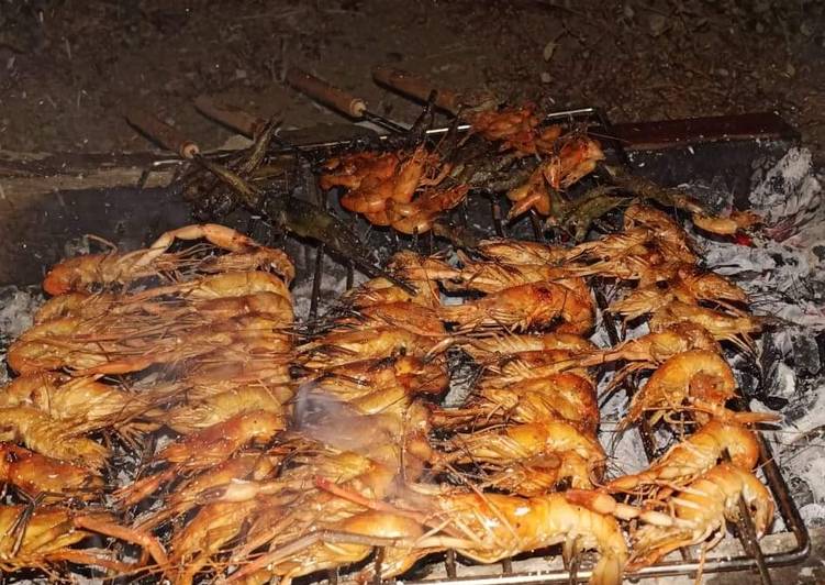 Steps to Make Any-night-of-the-week Shrimp grilled 🤤