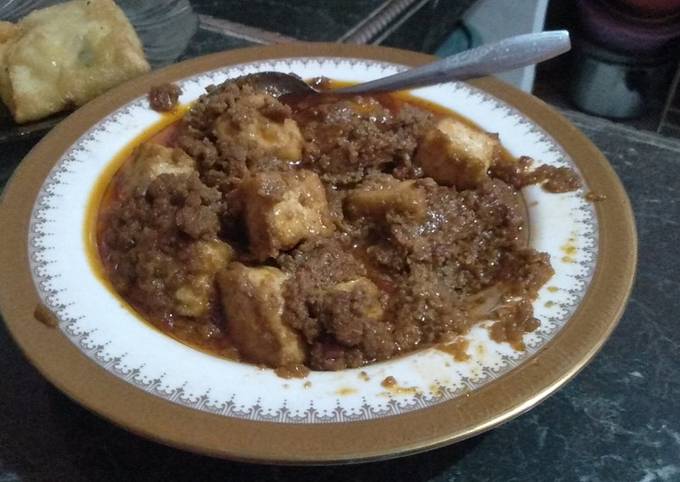 Resep Tahu bumbu kacang simple yang Bikin Ngiler