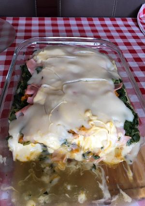 Una foto de Lasagna de verduras
