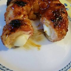 Bacon Pineapple Onion Rings A picture of Bacon Pineapple Onion Rings.